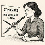 Medical Freelance Writer Deletes Indemnification Clause